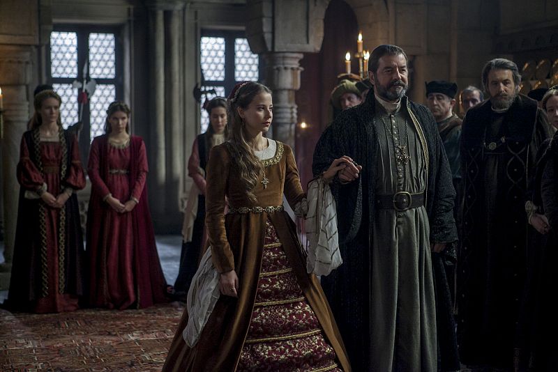 En una ceremonia en la que el novio es representado por el obispo Busleyden, Juana y Felipe 'El Hermoso' quedan desposados