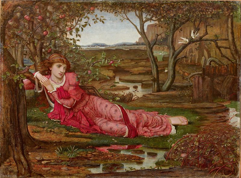 Strudwick "Canción sin palabras" (1875)
