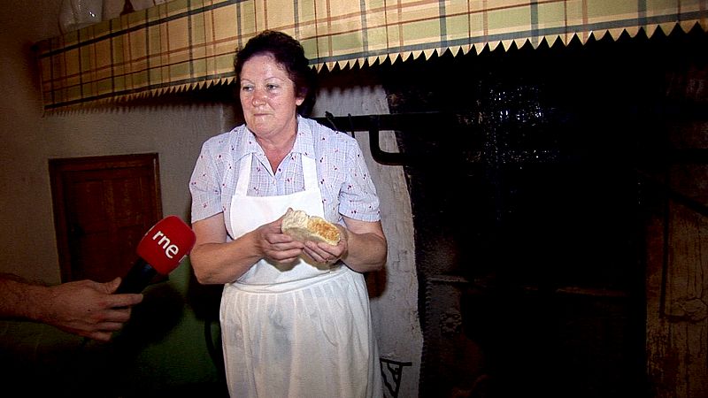 Una panadera de época en el Bunratty Folk Park