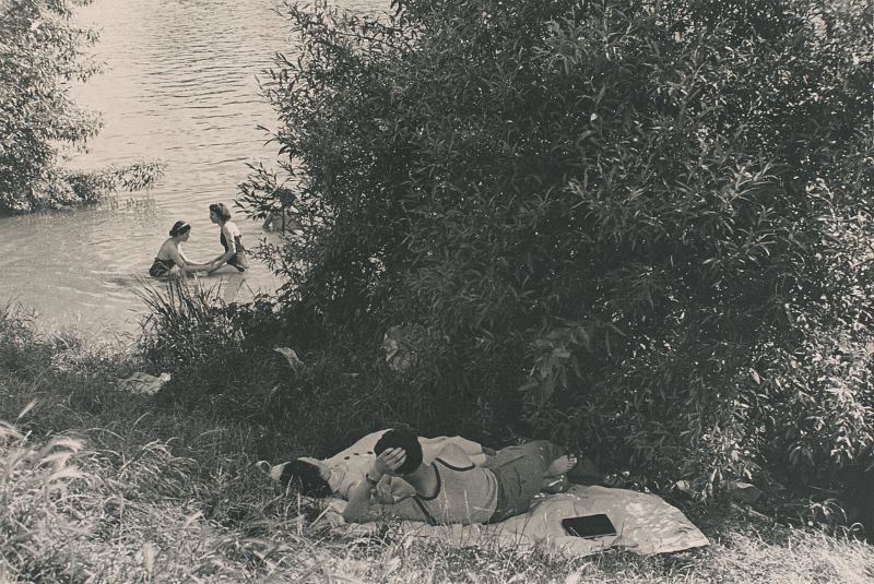 Primeras vacaciones pagadas, orillas del Sena, Francia, 1936