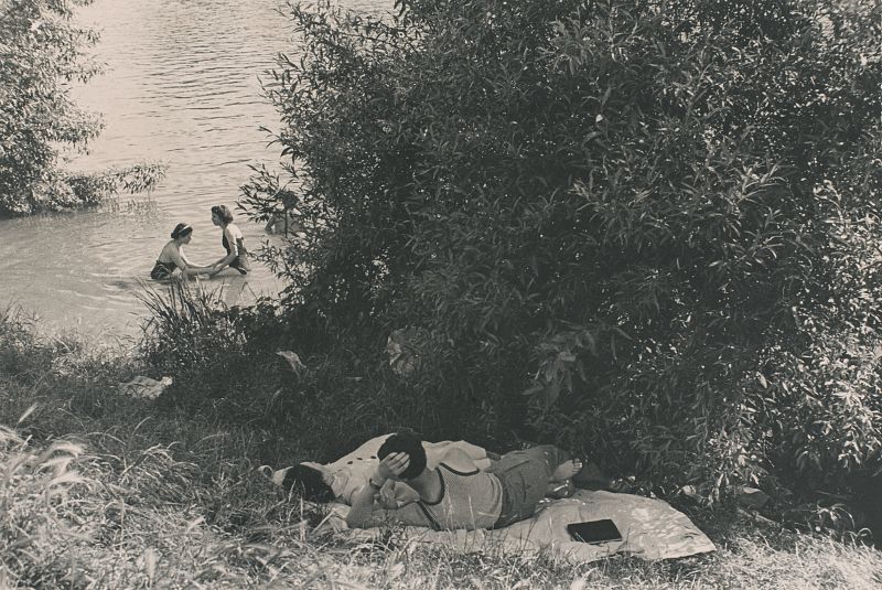 Primeras vacaciones pagadas, orillas del Sena, Francia, 1936