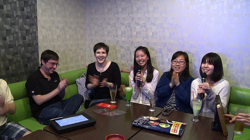 El karaoke, una tradición casi "obligada"