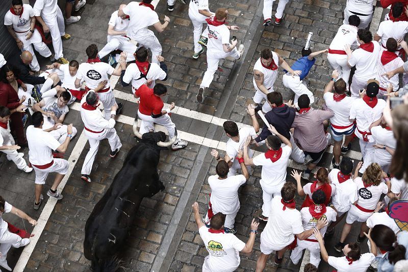 PRIMER ENCIERRO DE LOS SANFERMINES 2014