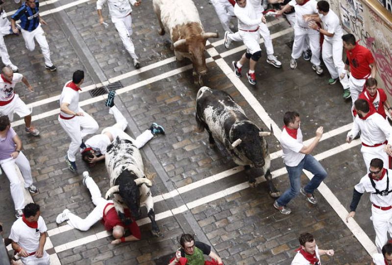 PRIMER ENCIERRO DE LOS SANFERMINES 2014