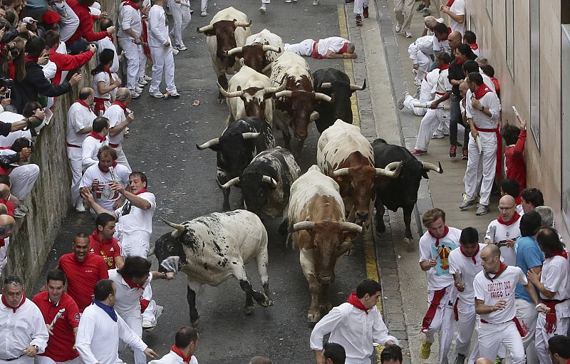 PRIMER ENCIERRO DE LOS SANFERMINES 2014