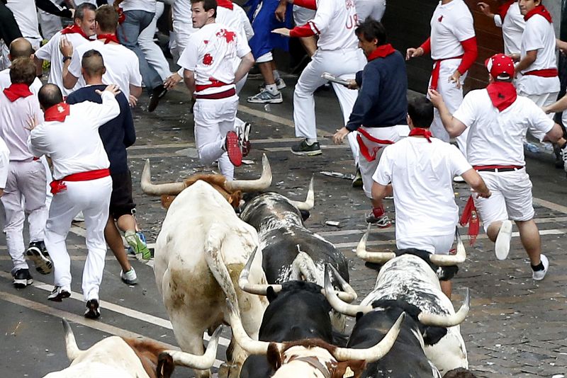 PRIMER ENCIERRO DE LOS SANFERMINES 2014