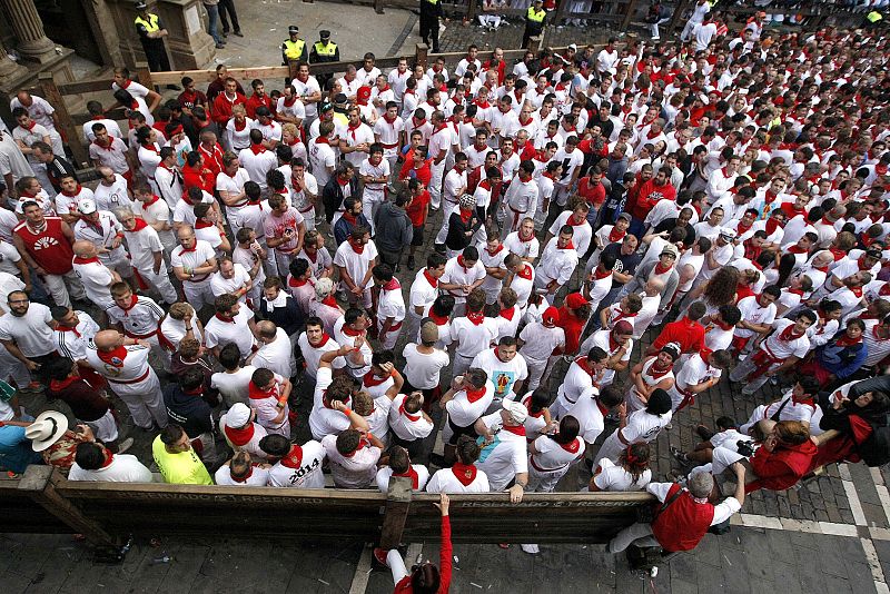 PRIMER ENCIERRO DE LOS SANFERMINES 2014