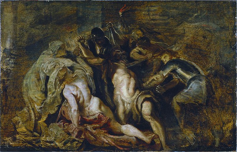 'La ceguera de Sansón' (1609-1610), Peter Paul Rubens