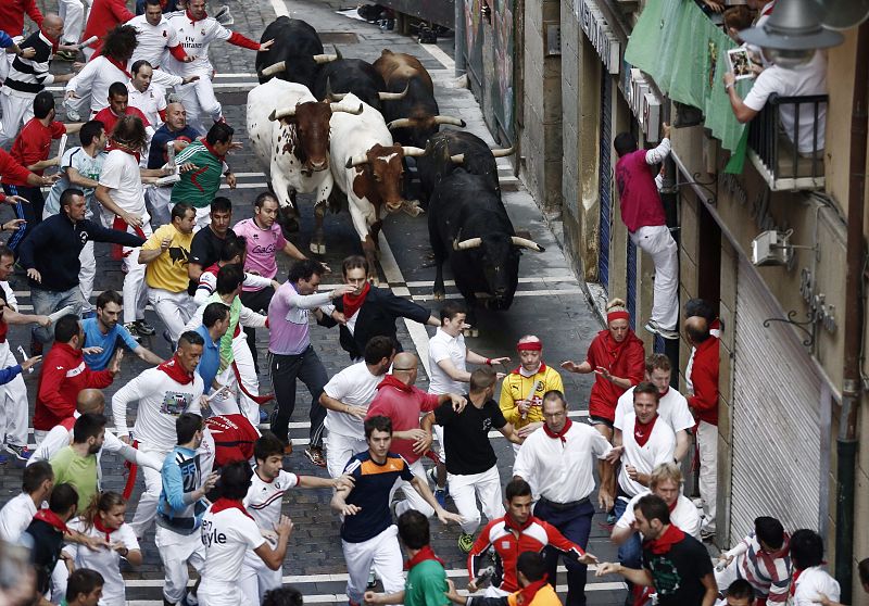 QUINTO ENCIERRO DE LOS SANFERMINES 2014