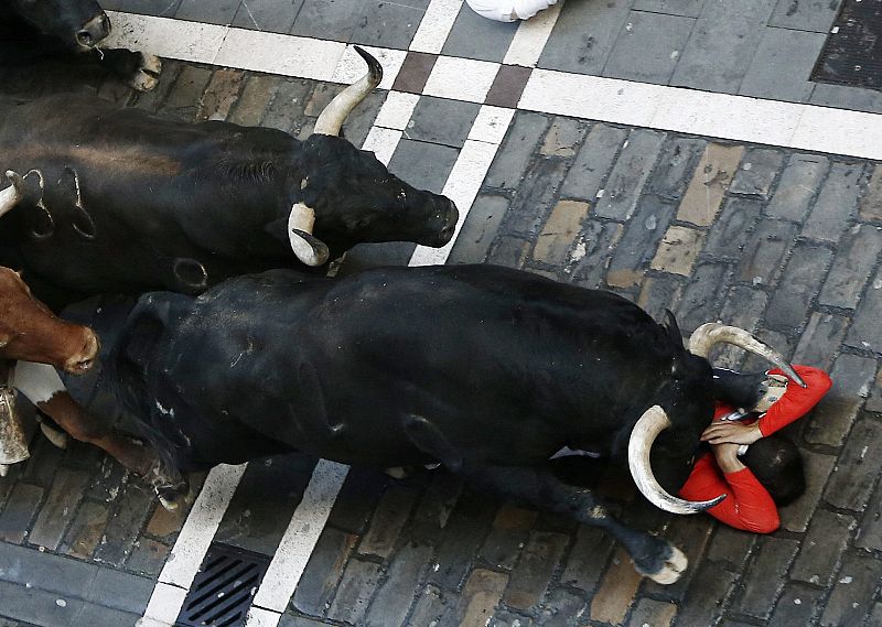 QUINTO ENCIERRO DE LOS SANFERMINES 2014