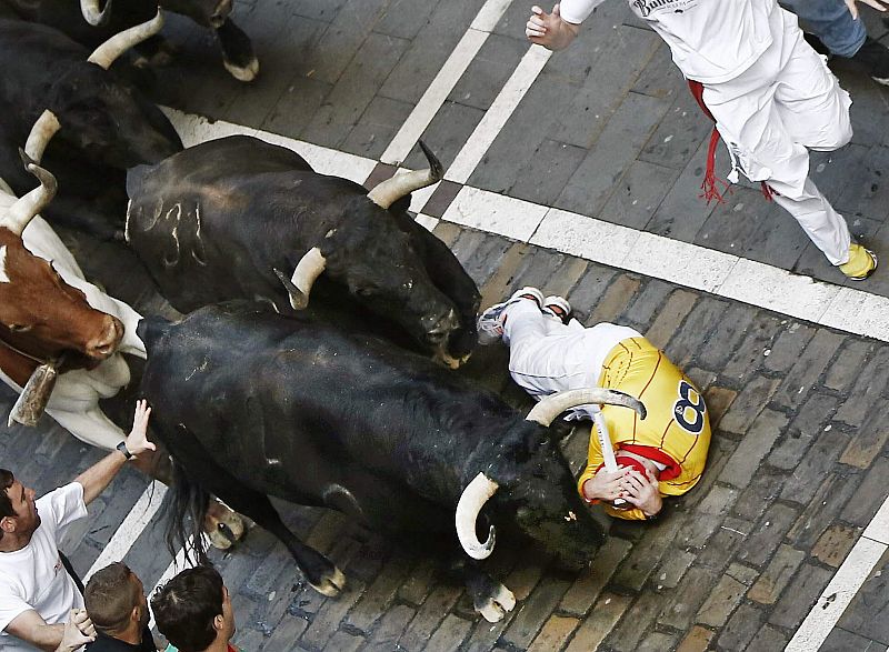 QUINTO ENCIERRO DE LOS SANFERMINES 2014