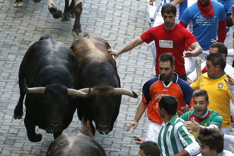 QUINTO ENCIERRO DE LOS SANFERMINES 2014