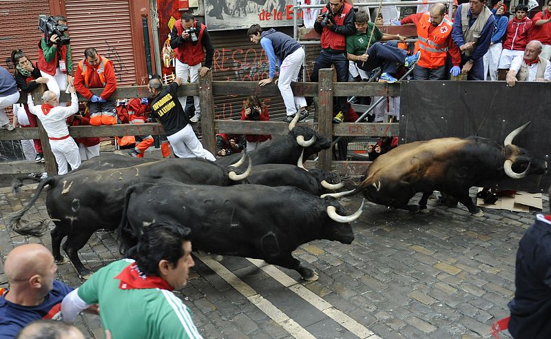 QUINTO ENCIERRO DE LOS SANFERMINES 2014