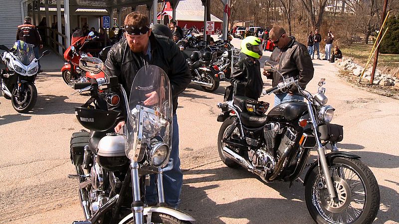 Moteros de la Ruta 66