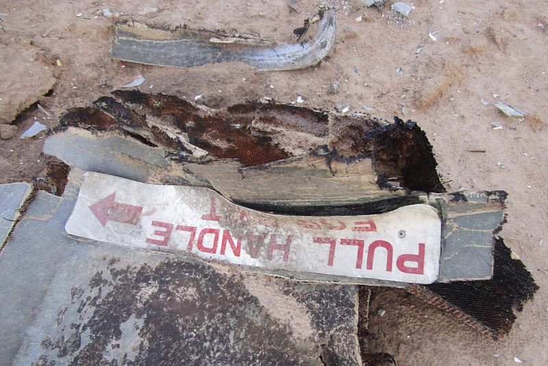 Una de las dos cajas negras ya ha aparecido y ha sido trasladada a Gao, la ciudad más cercana.