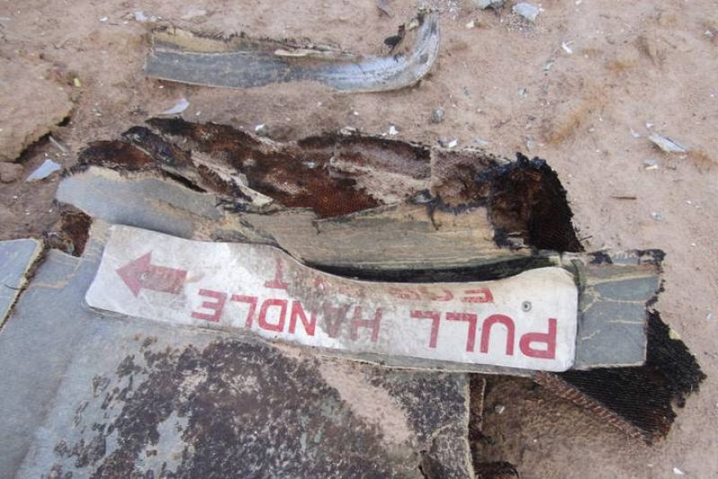 Una de las dos cajas negras ya ha aparecido y ha sido trasladada a Gao, la ciudad más cercana.