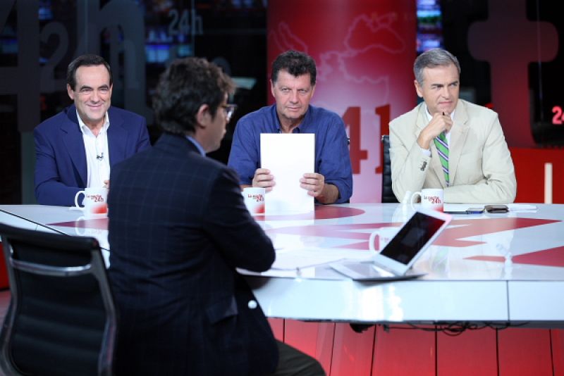 José Bono en La Noche en 24 Horas Programa del 17-06-14