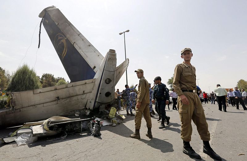 ACCIDENTE AÉREO EN IRÁN