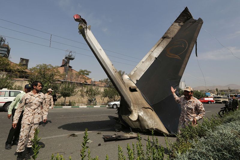 ACCIDENTE AÉREO EN IRÁN