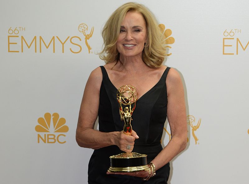 Jessica Lange, mejor actriz protagonista de miniserie o tv movie por 'American Horror Story: Coven'.