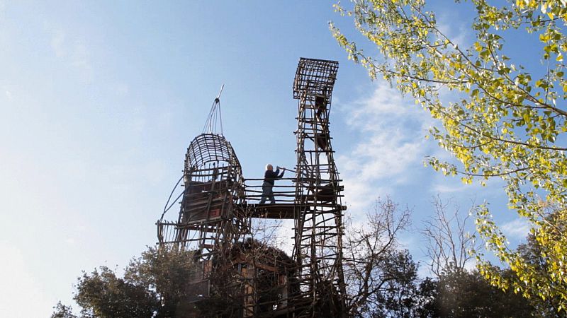 Fotograma de "Sobre la martxa (el inventor de la selva) de Jordi Morató