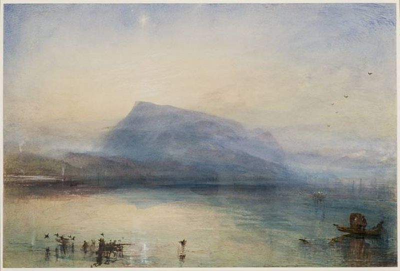Turner, "The Blue Rigi, Amanecer" (1842)