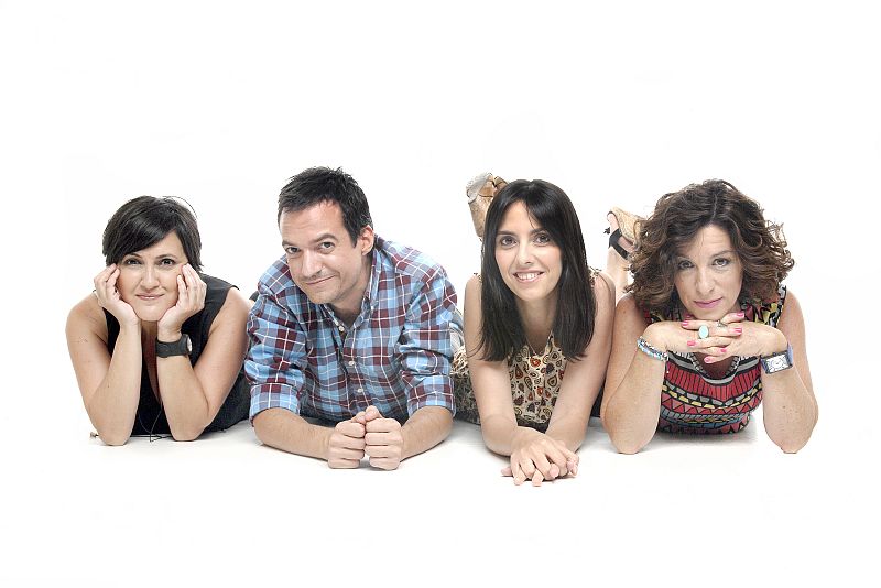 De izquierda a derecha, Ana Ferrandis, Daniel Galindo, Fátima González y Paloma Zuriaga.