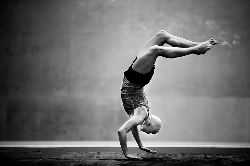 Peter Holgersson, primer premio reportaje aptitudes deportivas.  Nadja Casadei, heptathlon y cáncer