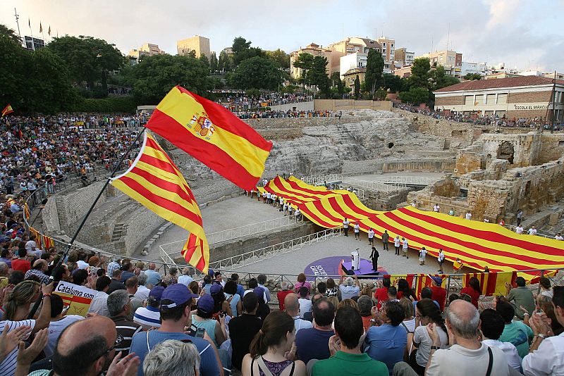 SANCHEZ CAMACHO, EN LA CONCENTRACION DE TARRAGONA