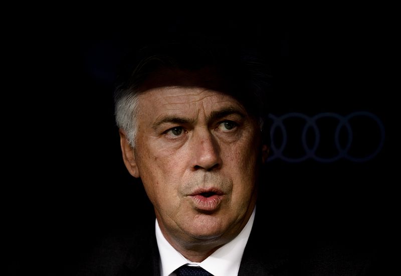 El entrenador del Real Madrid, Carlo Ancelotti.