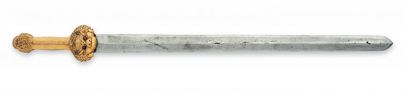 Espada y vaina con inscripción. Período Yongle, 1420. Pekín