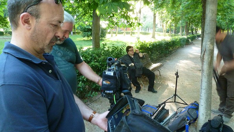 Mariano Rodrigo visiona el plano