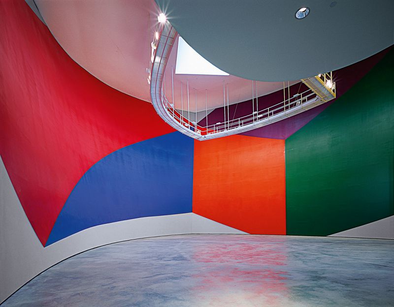 Sol LeWitt, "Mural nº 831 (Formas geométricas)" (1997)