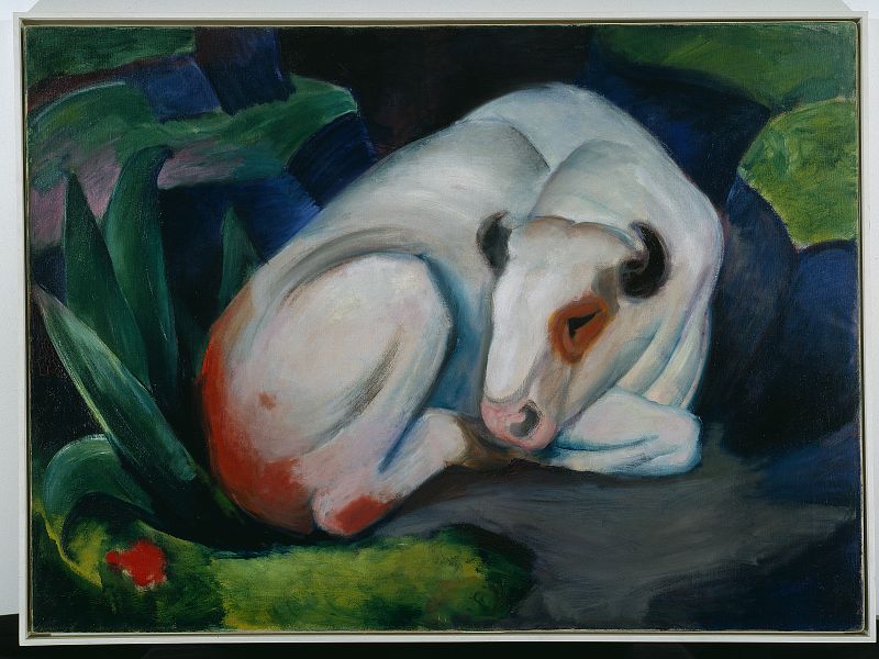 Franz Marc, "Toro blanco" (1911)