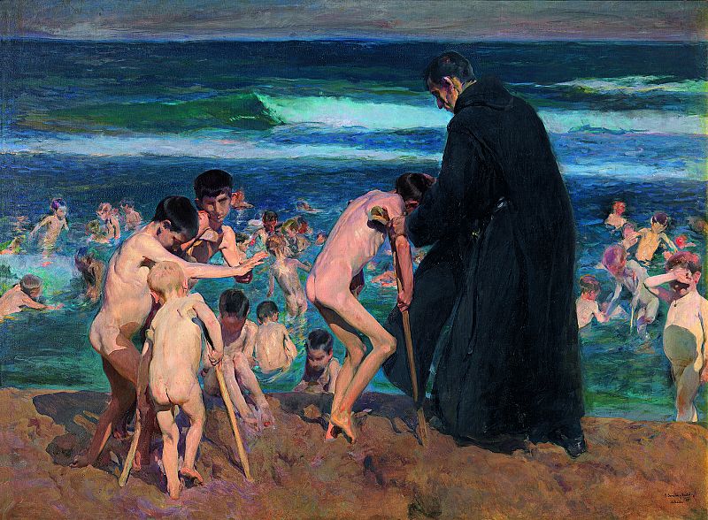 Sorolla, "¡Triste herencia!" (1899)