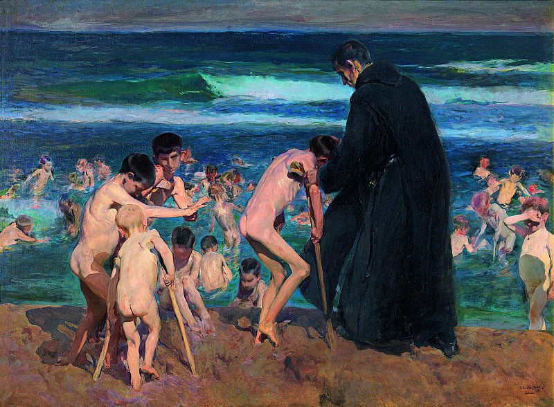 Sorolla, "¡Triste herencia!" (1899)
