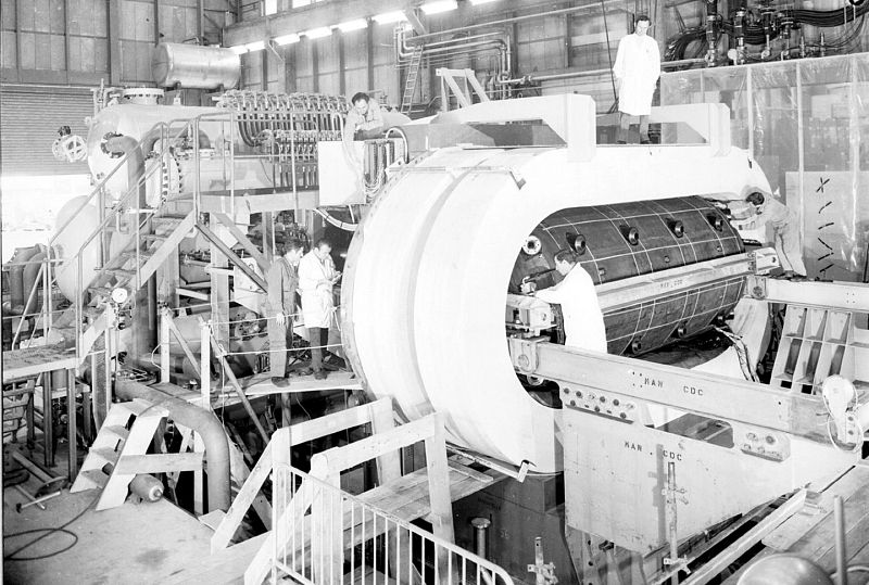 La gigantesca cámara de burbujas Gargamelle