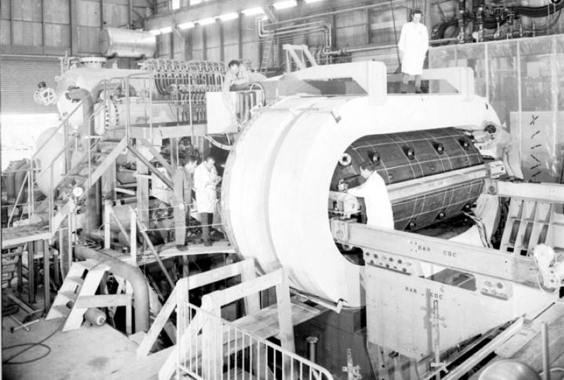 La gigantesca cámara de burbujas Gargamelle