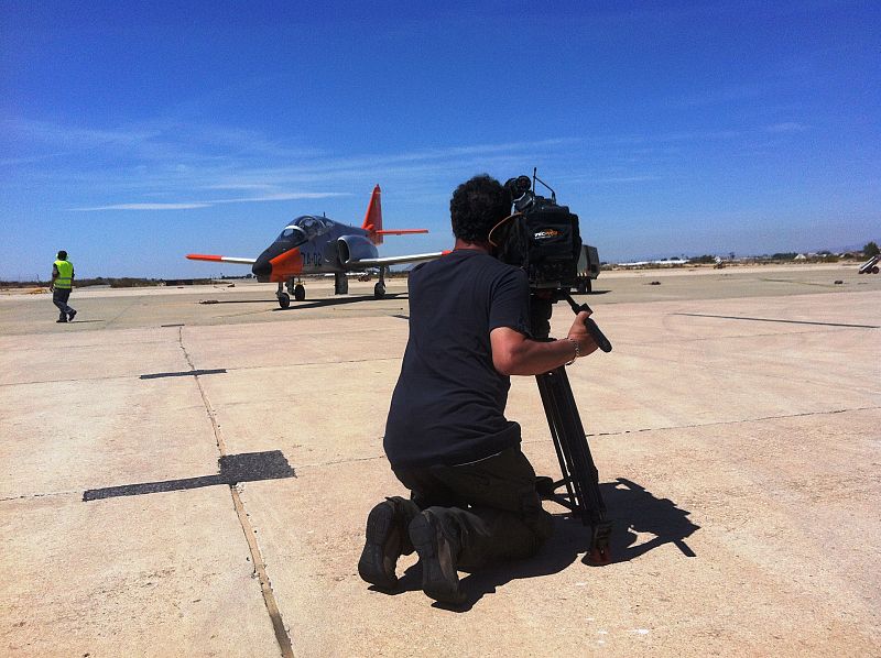 El caza C-111, el avión de instrucción para los alumnos de la Academia General del Aire