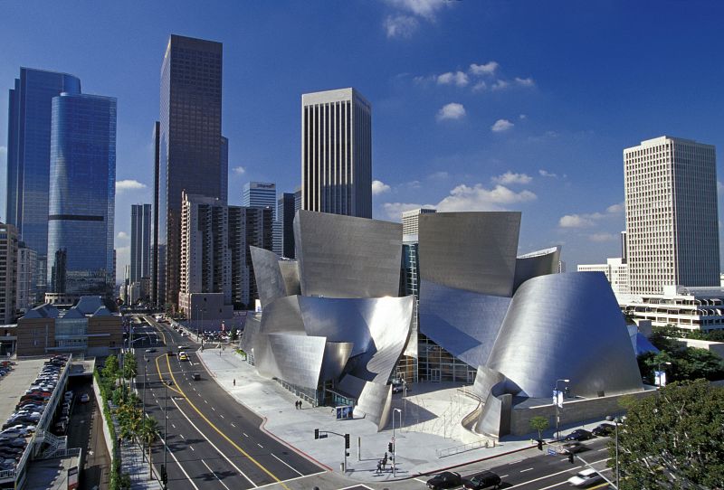 Frank Gehry, Walt Disney Concert Hall, Los Ángeles, California, 1989-2003