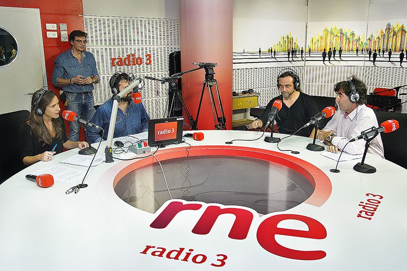 SUSO33 Time line El nuevo estudio de Radio 3 es el primero en albergar una obra de arte en su interior