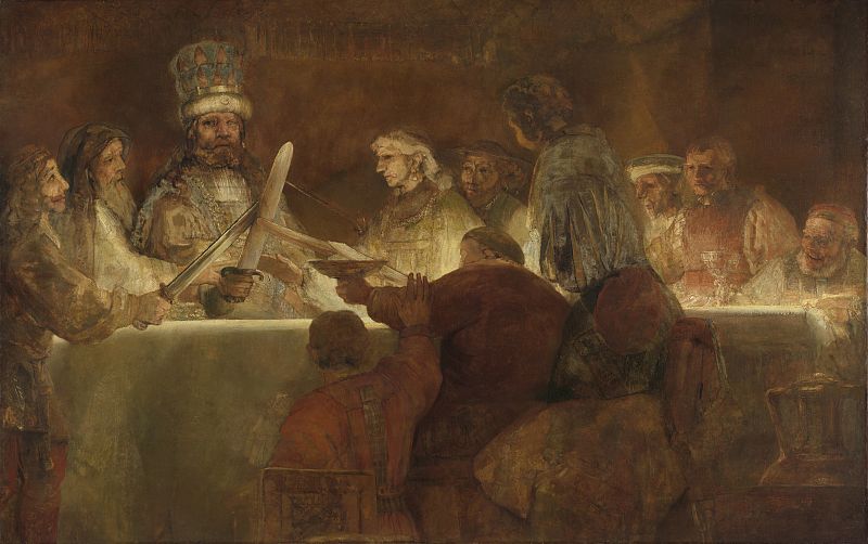 Rembrandt, "La Conspiración de los Batavianos" (1661)