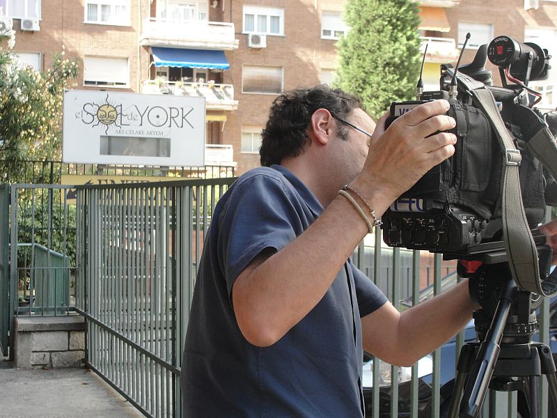 Preparando el rodaje en el Sol de York