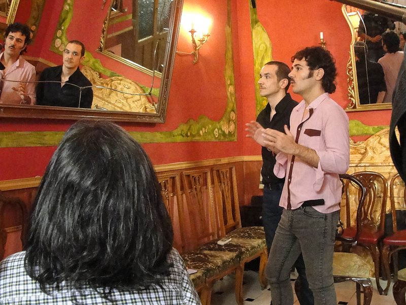 Entrevistas en la Casa de la Portera en Madrid