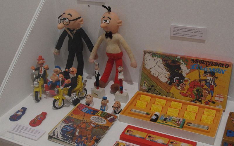 Juguetes de 'Mortadelo y Filemón'