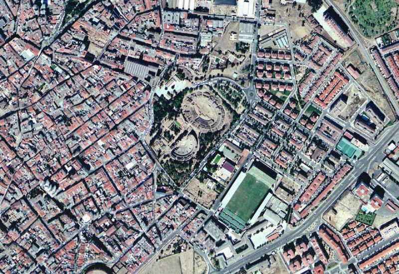  Mosaico de ortofotos del PNOA (Plan Nacional de Ortofotografía Aérea).