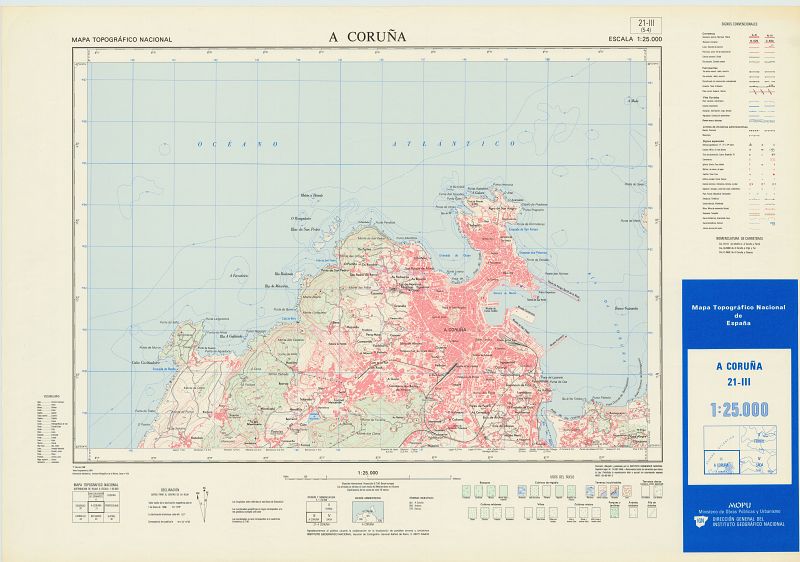 Mapa provincial de A Coruña