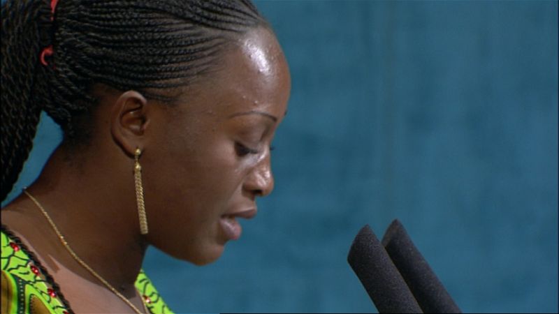 Premios Principe de Asturias 2014. La activista y periodista congoleña Caddy Adzuba recoge el premio de la Concordia