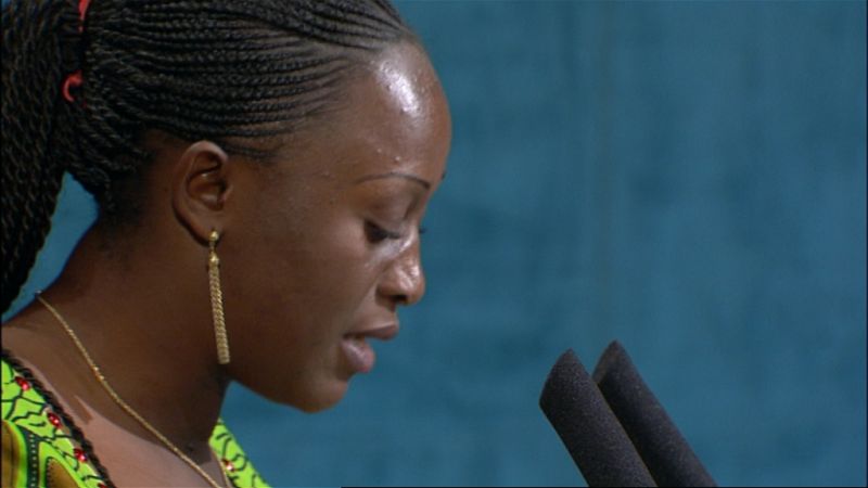 Premios Principe de Asturias 2014. La activista y periodista congoleña Caddy Adzuba recoge el premio de la Concordia