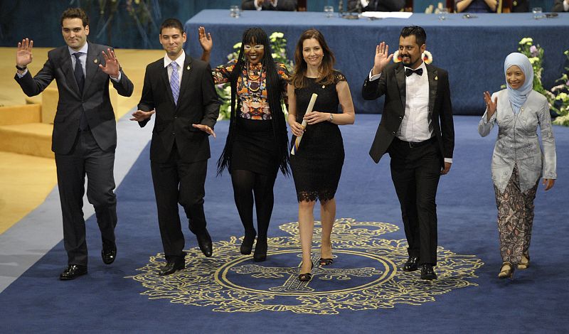 El Secretario de Educación y Cultura norteamericano Evan Ryan celebra el premio concedido al programa Fulbright